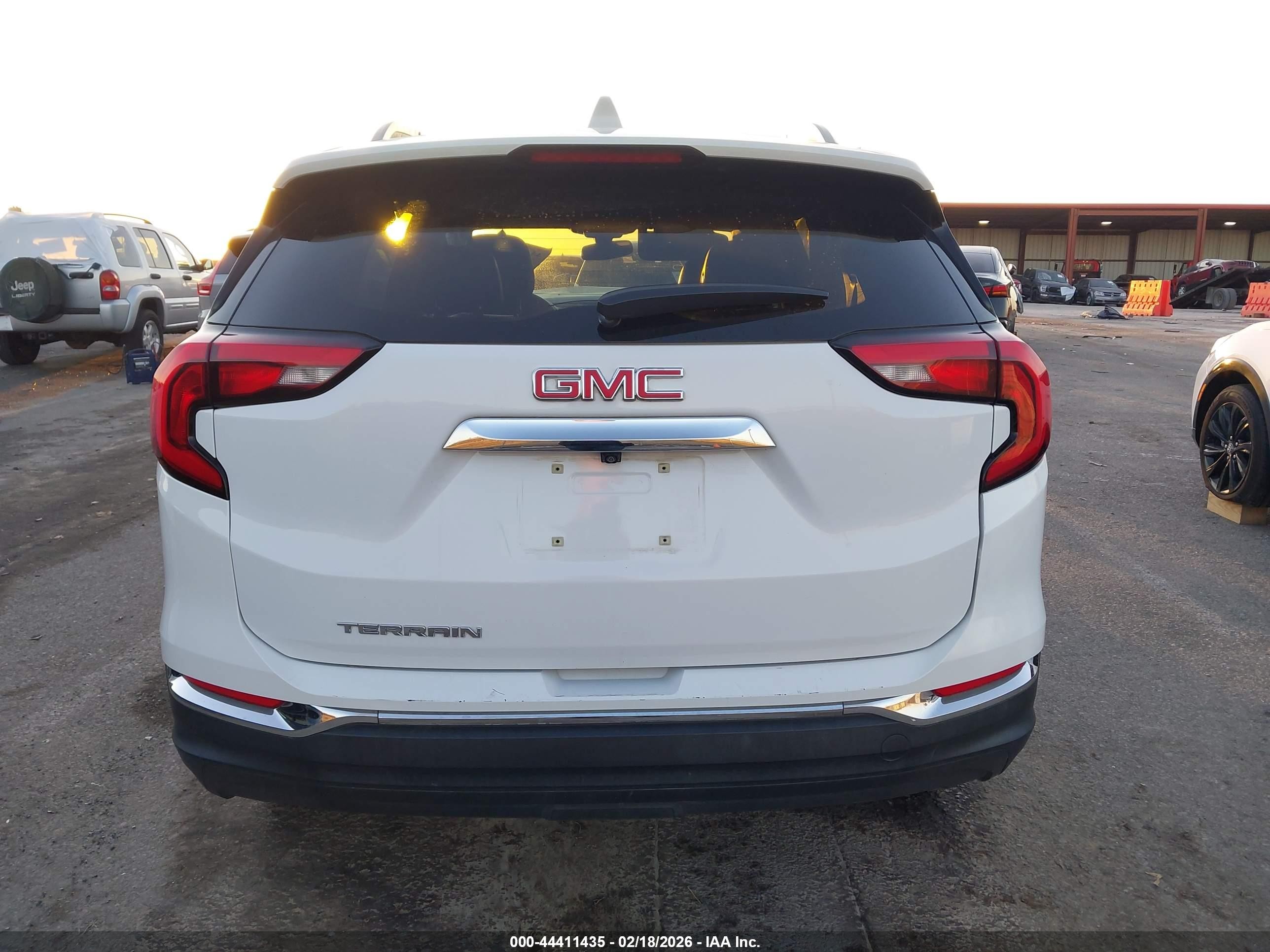 2019 Gmc Terrain Slt White vin: 3GKALPEV4KL233236