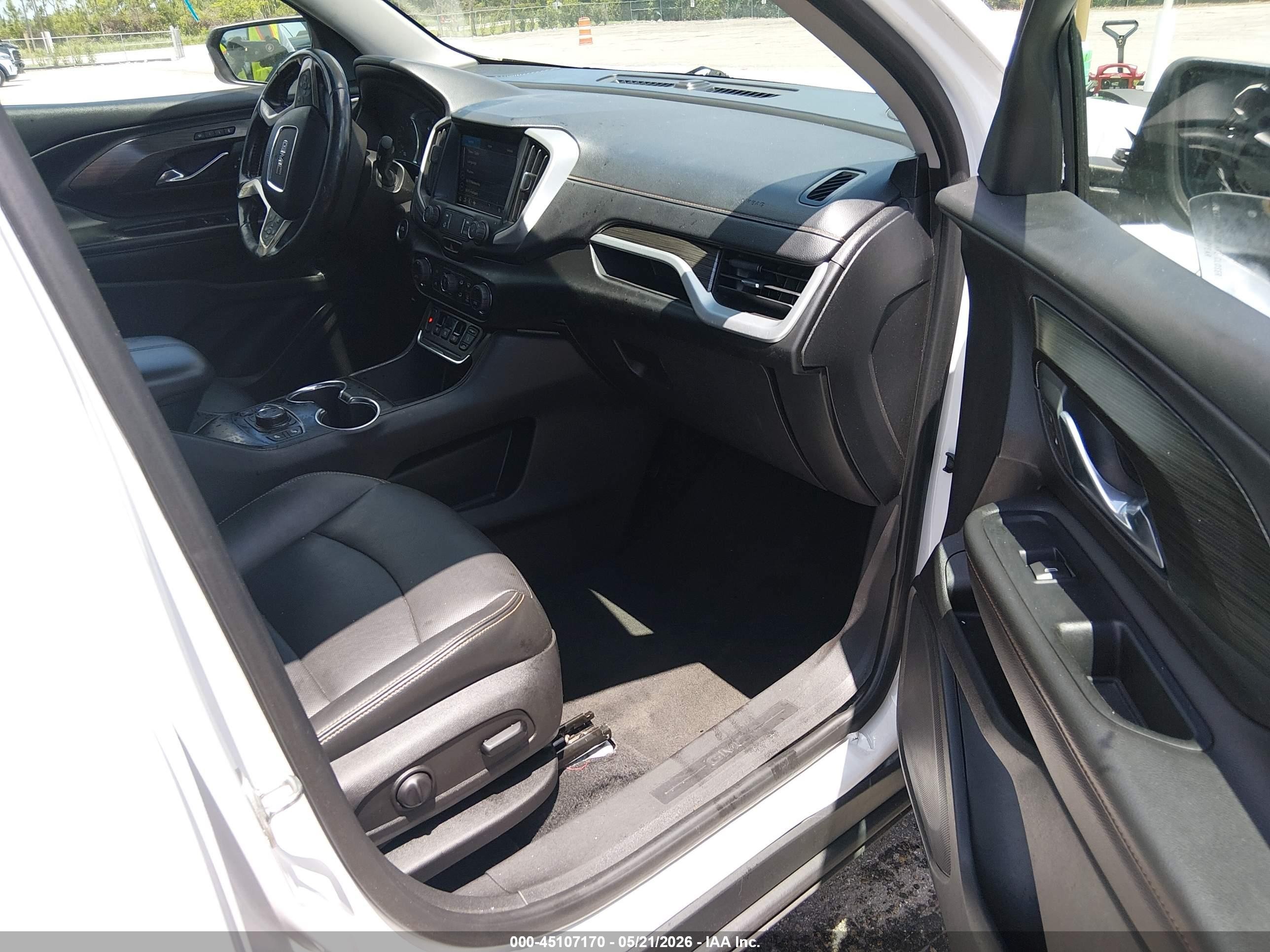 2019 Gmc Terrain Slt White vin: 3GKALPEV4KL270707