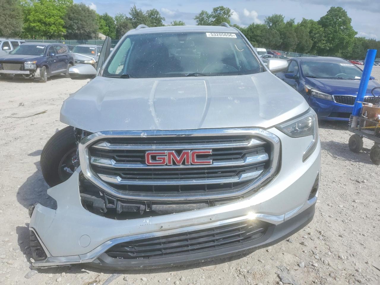 2019 Gmc Terrain Slt Silver vin: 3GKALPEV5KL246187