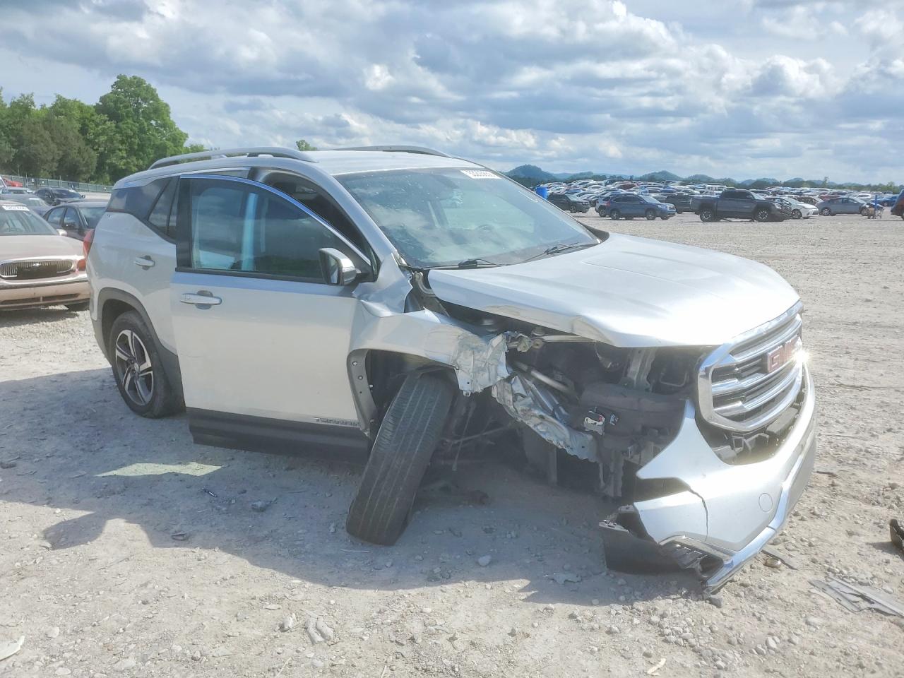 2019 Gmc Terrain Slt Silver vin: 3GKALPEV5KL246187