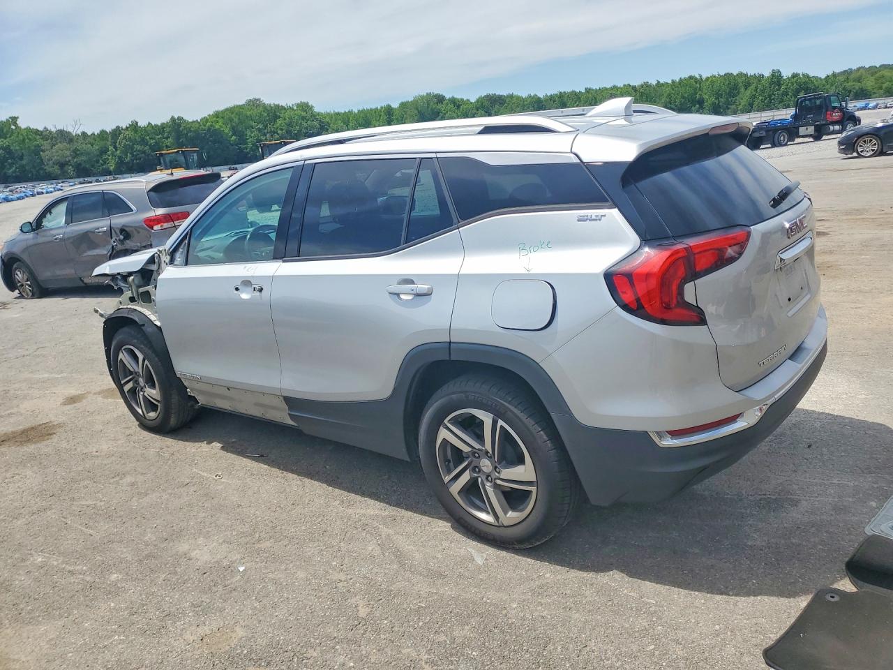 2019 Gmc Terrain Slt Gray vin: 3GKALPEV5KL249896