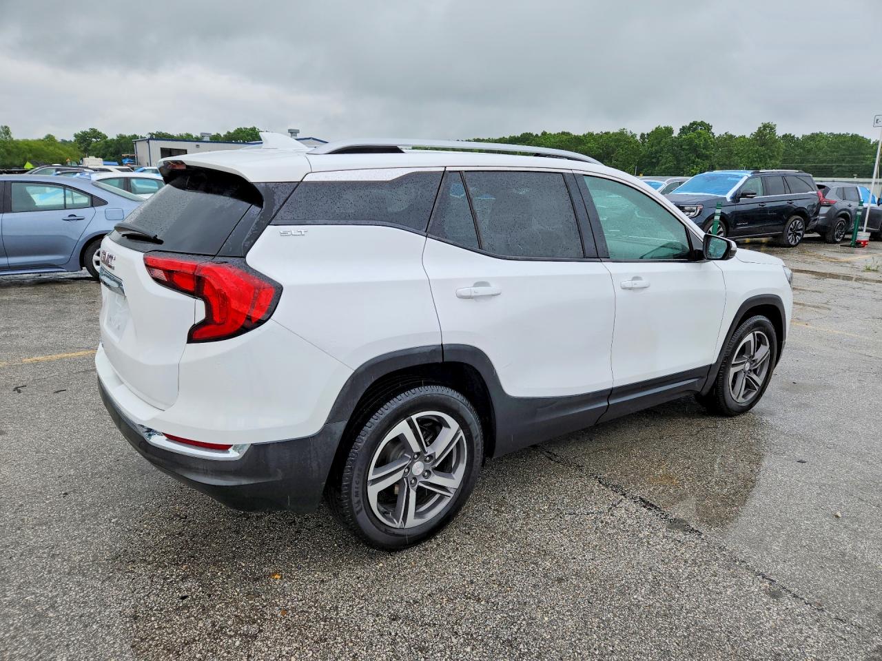 2020 Gmc Terrain Slt White vin: 3GKALPEV5LL305420