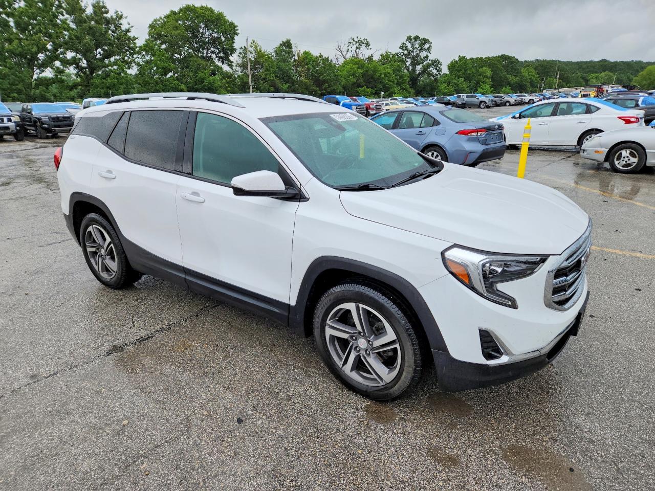 2020 Gmc Terrain Slt White vin: 3GKALPEV5LL305420