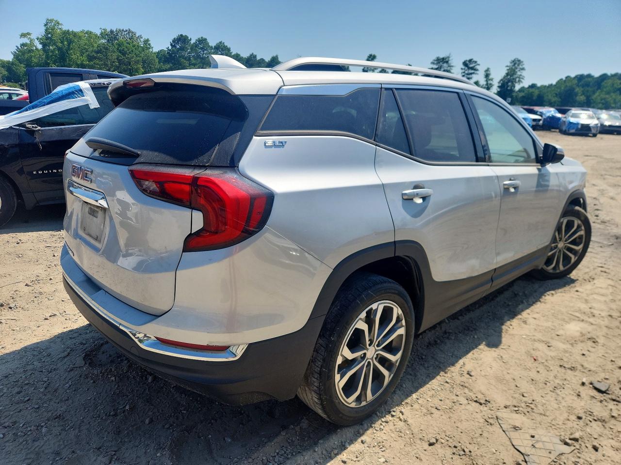 2019 Gmc Terrain Slt Silver vin: 3GKALPEV6KL181771