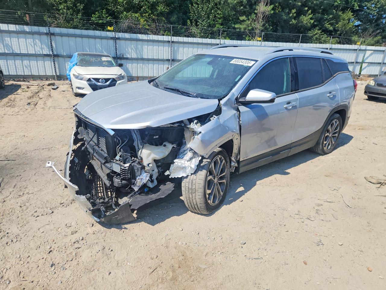2019 Gmc Terrain Slt Silver vin: 3GKALPEV6KL181771