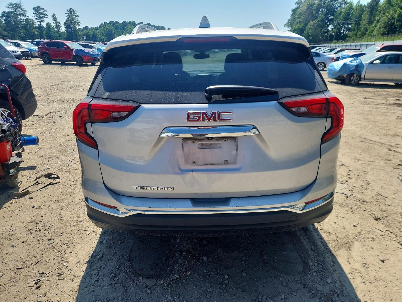 2019 Gmc Terrain Slt Silver vin: 3GKALPEV6KL181771