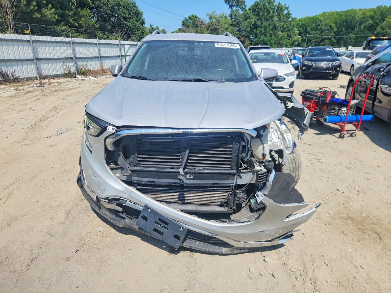 2019 Gmc Terrain Slt Silver vin: 3GKALPEV6KL181771