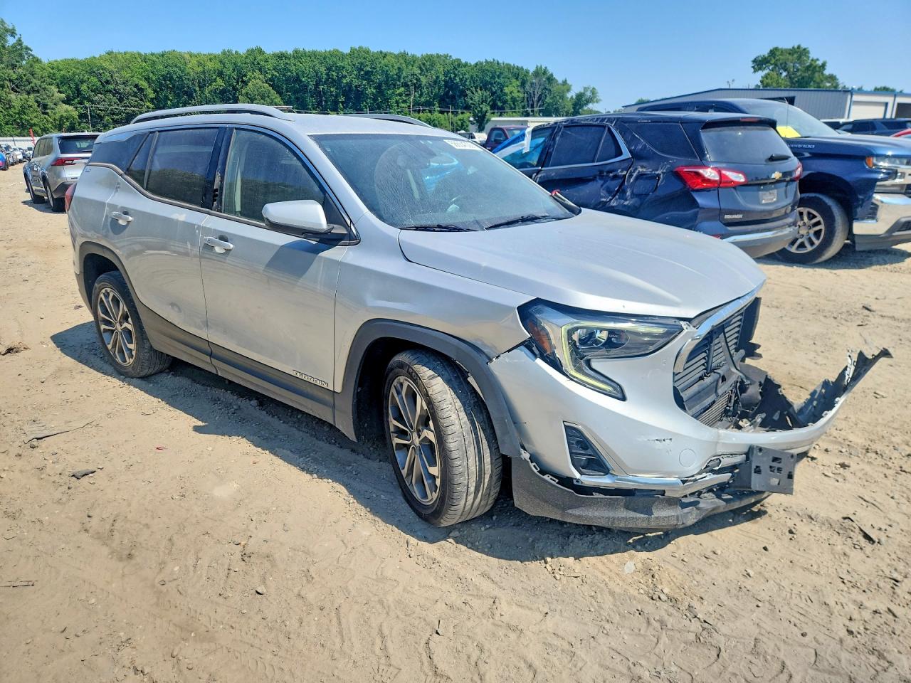 2019 Gmc Terrain Slt Silver vin: 3GKALPEV6KL181771