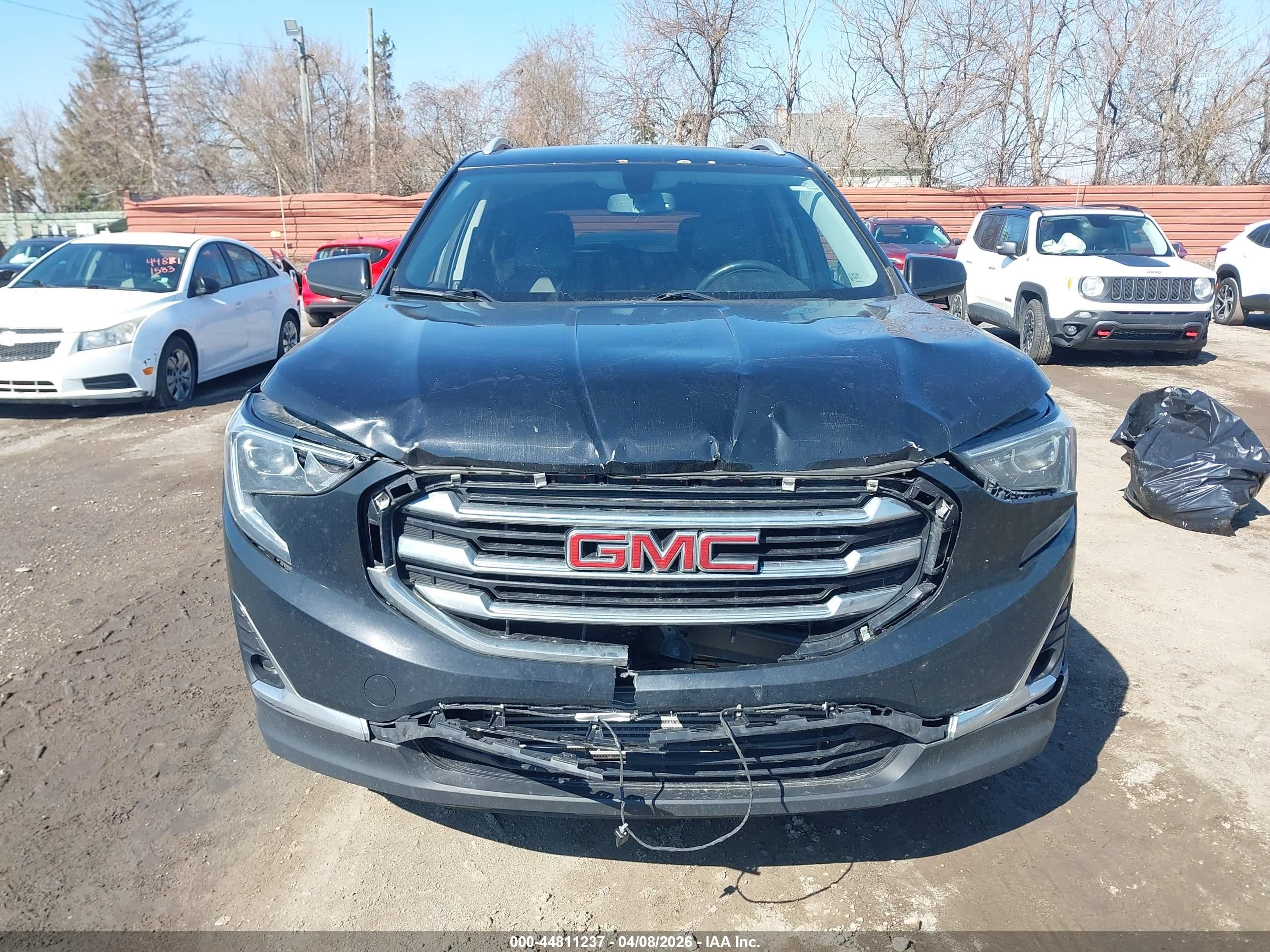 2018 Gmc Terrain Slt Black vin: 3GKALPEV7JL129404