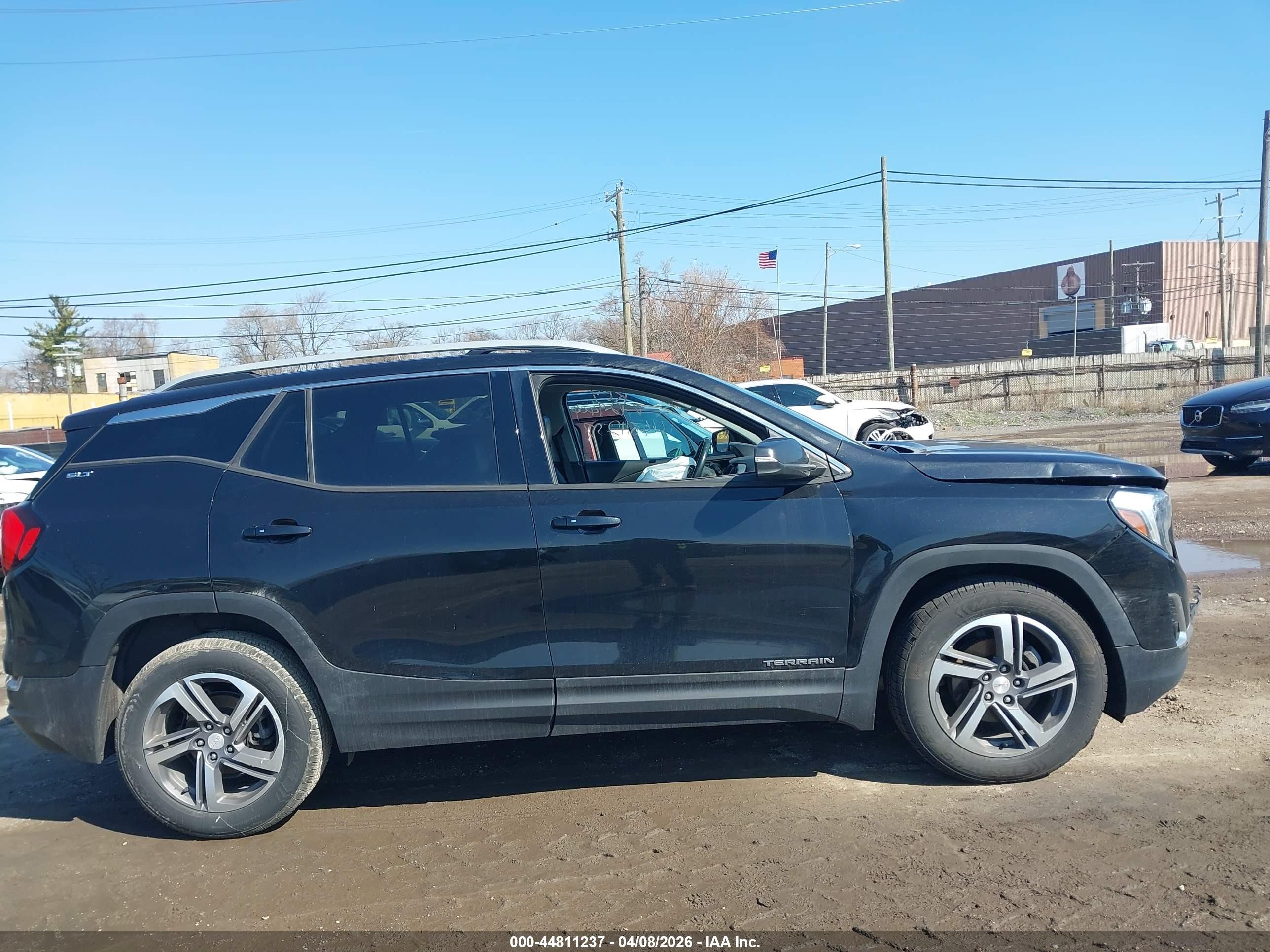 2018 Gmc Terrain Slt Black vin: 3GKALPEV7JL129404