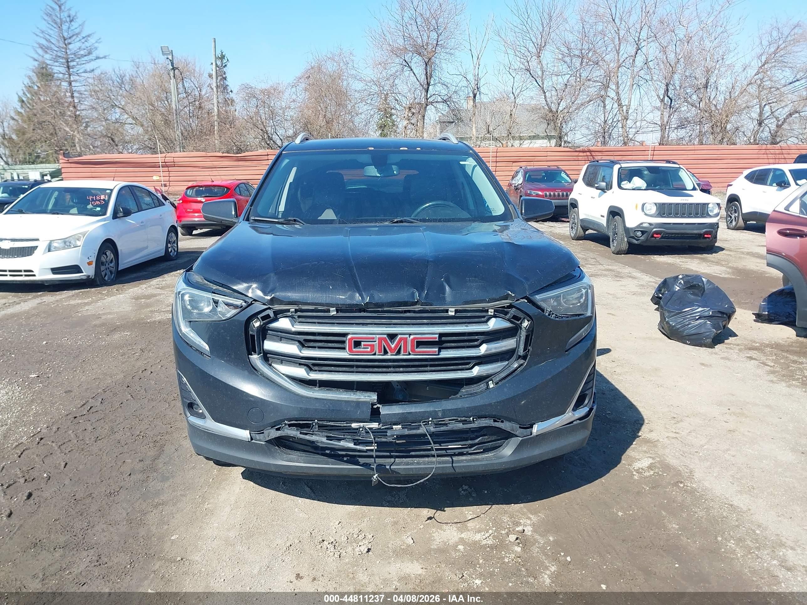 2018 Gmc Terrain Slt Black vin: 3GKALPEV7JL129404