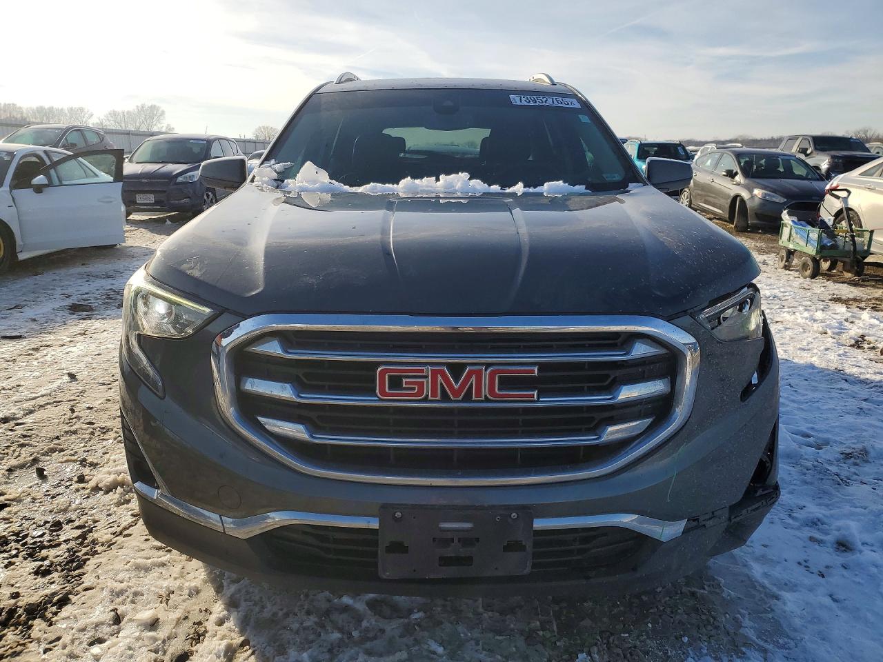2020 Gmc Terrain Slt Серый vin: 3GKALPEV7LL236407