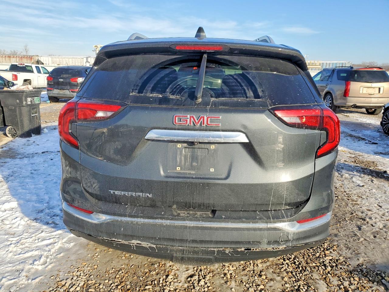 2020 Gmc Terrain Slt Серый vin: 3GKALPEV7LL236407