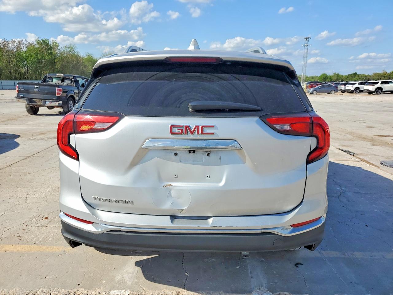 2019 Gmc Terrain Slt Silver vin: 3GKALPEV8KL162543