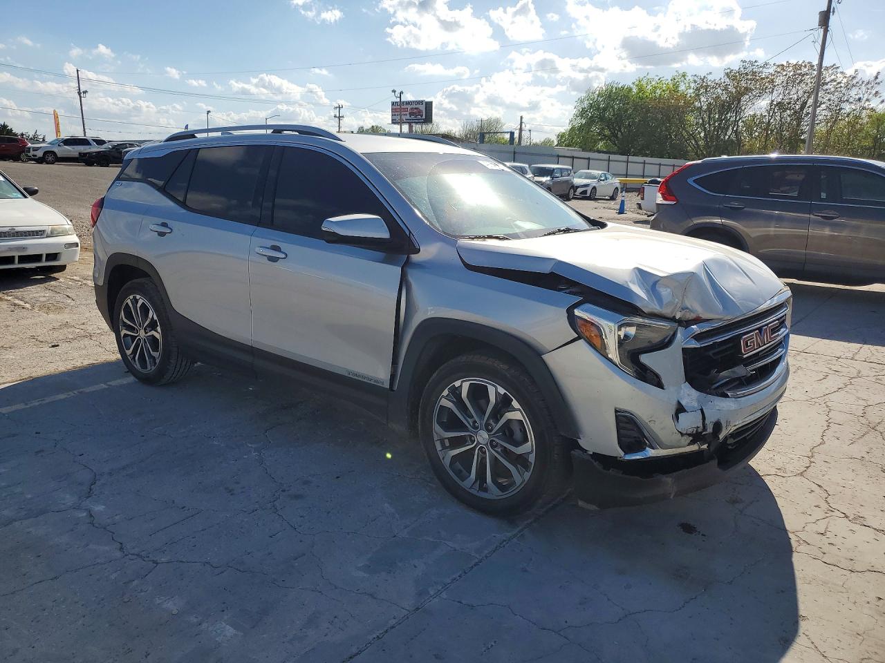 2019 Gmc Terrain Slt Silver vin: 3GKALPEV8KL162543
