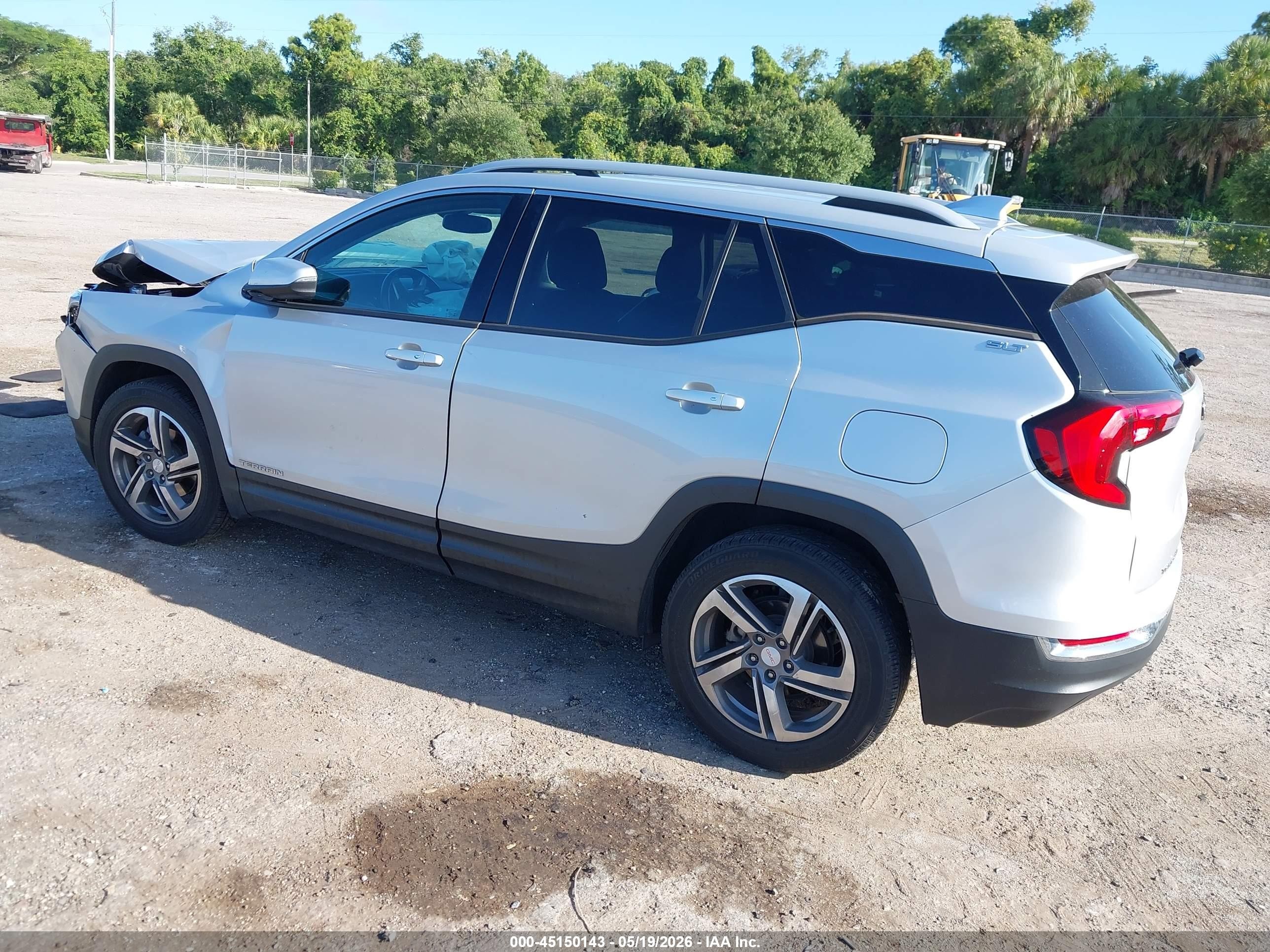 2019 Gmc Terrain Slt Silver vin: 3GKALPEV8KL178127