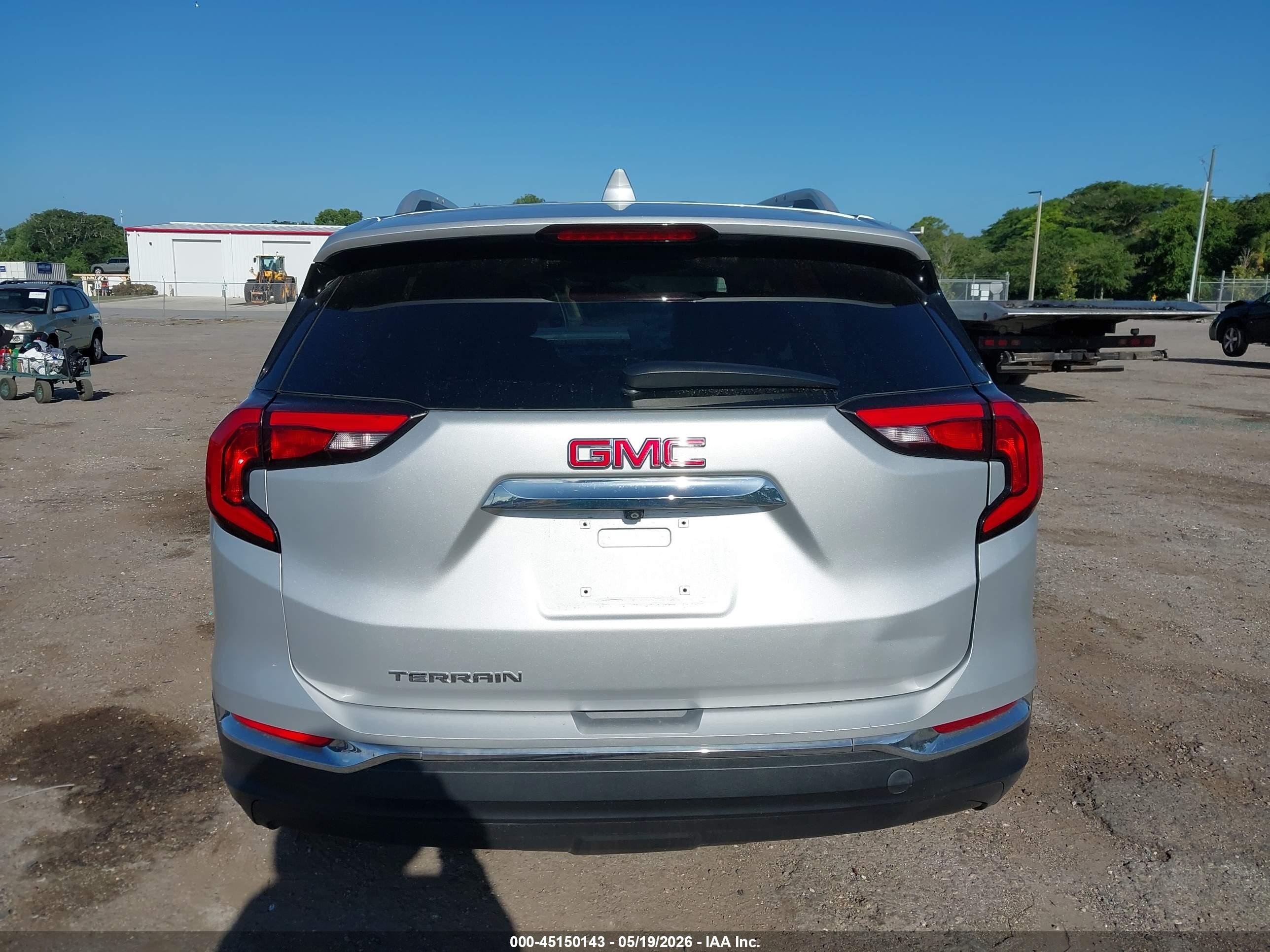 2019 Gmc Terrain Slt Silver vin: 3GKALPEV8KL178127