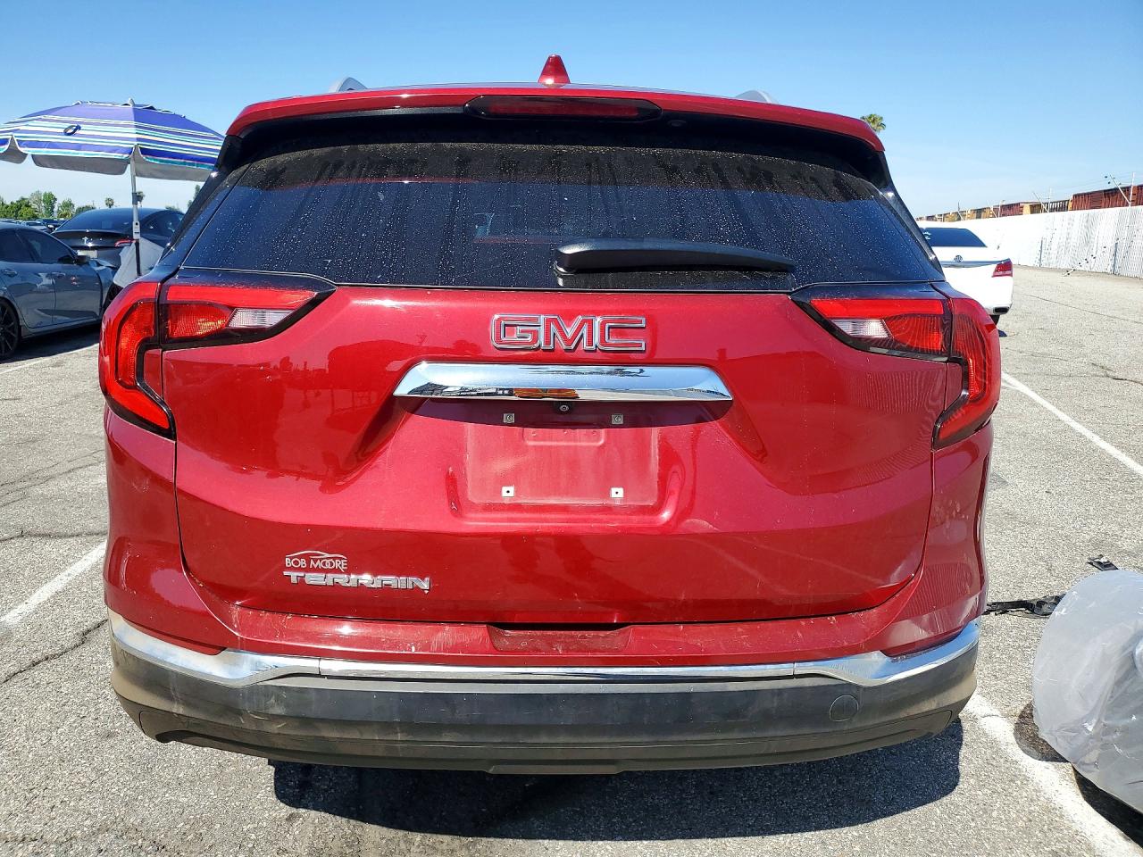 2019 Gmc Terrain Slt Красный vin: 3GKALPEV8KL289356