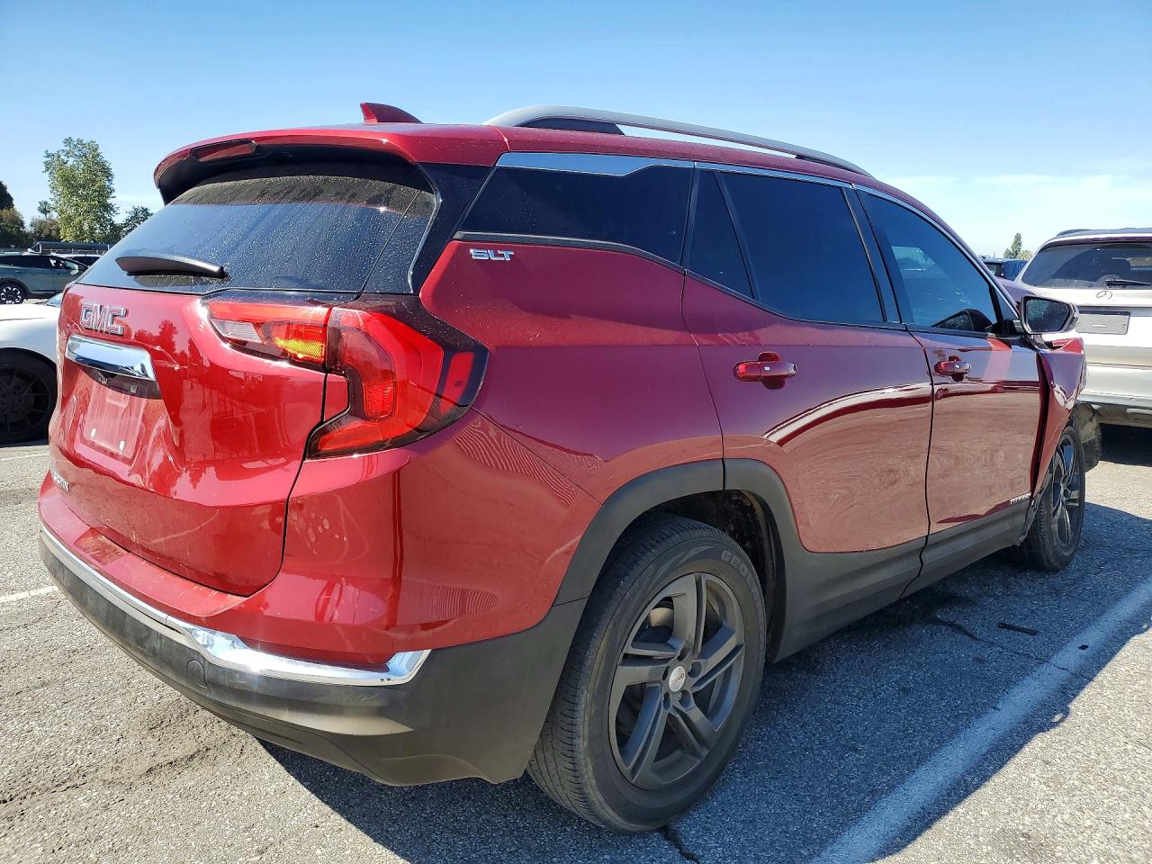 2019 Gmc Terrain Slt Красный vin: 3GKALPEV8KL289356