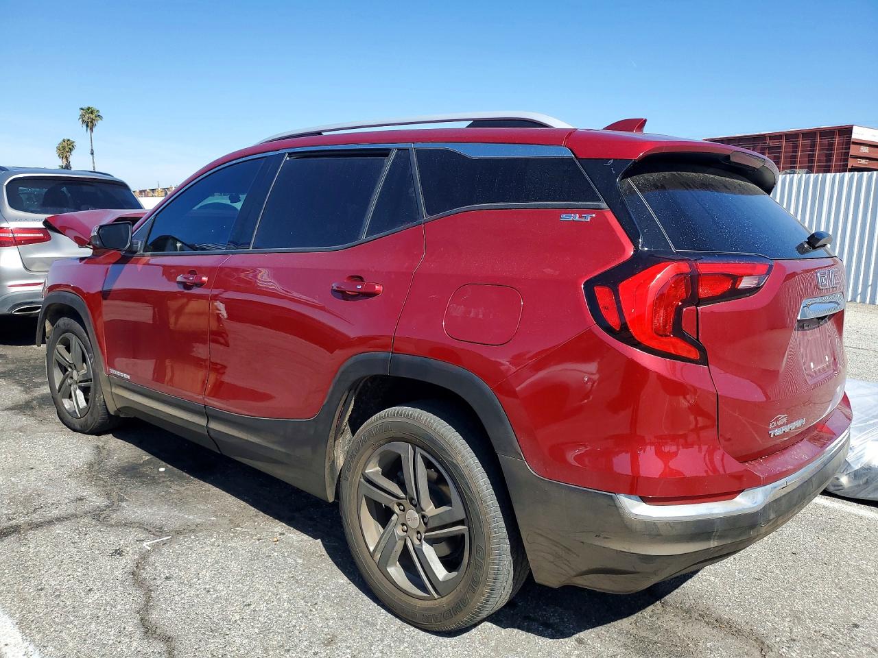 2019 Gmc Terrain Slt Красный vin: 3GKALPEV8KL289356