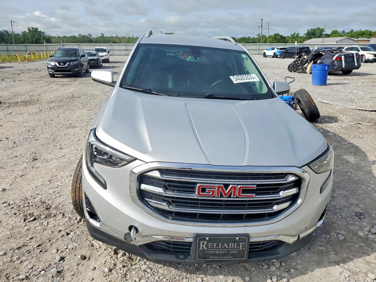 2019 Gmc Terrain Slt Silver vin: 3GKALPEV8KL362595