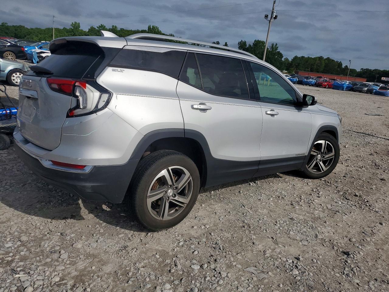 2019 Gmc Terrain Slt Silver vin: 3GKALPEV8KL362595
