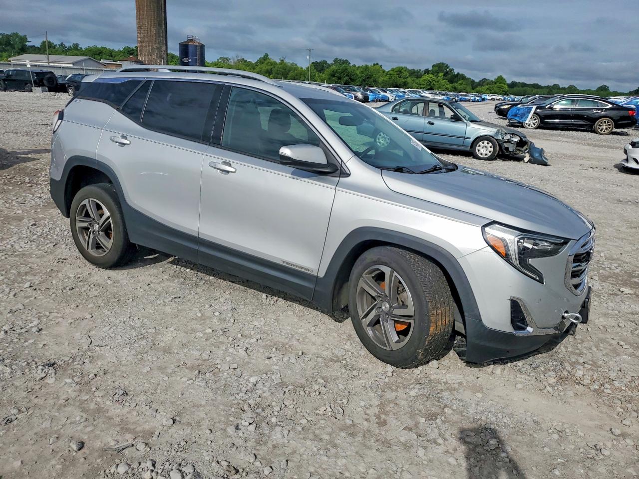 2019 Gmc Terrain Slt Silver vin: 3GKALPEV8KL362595