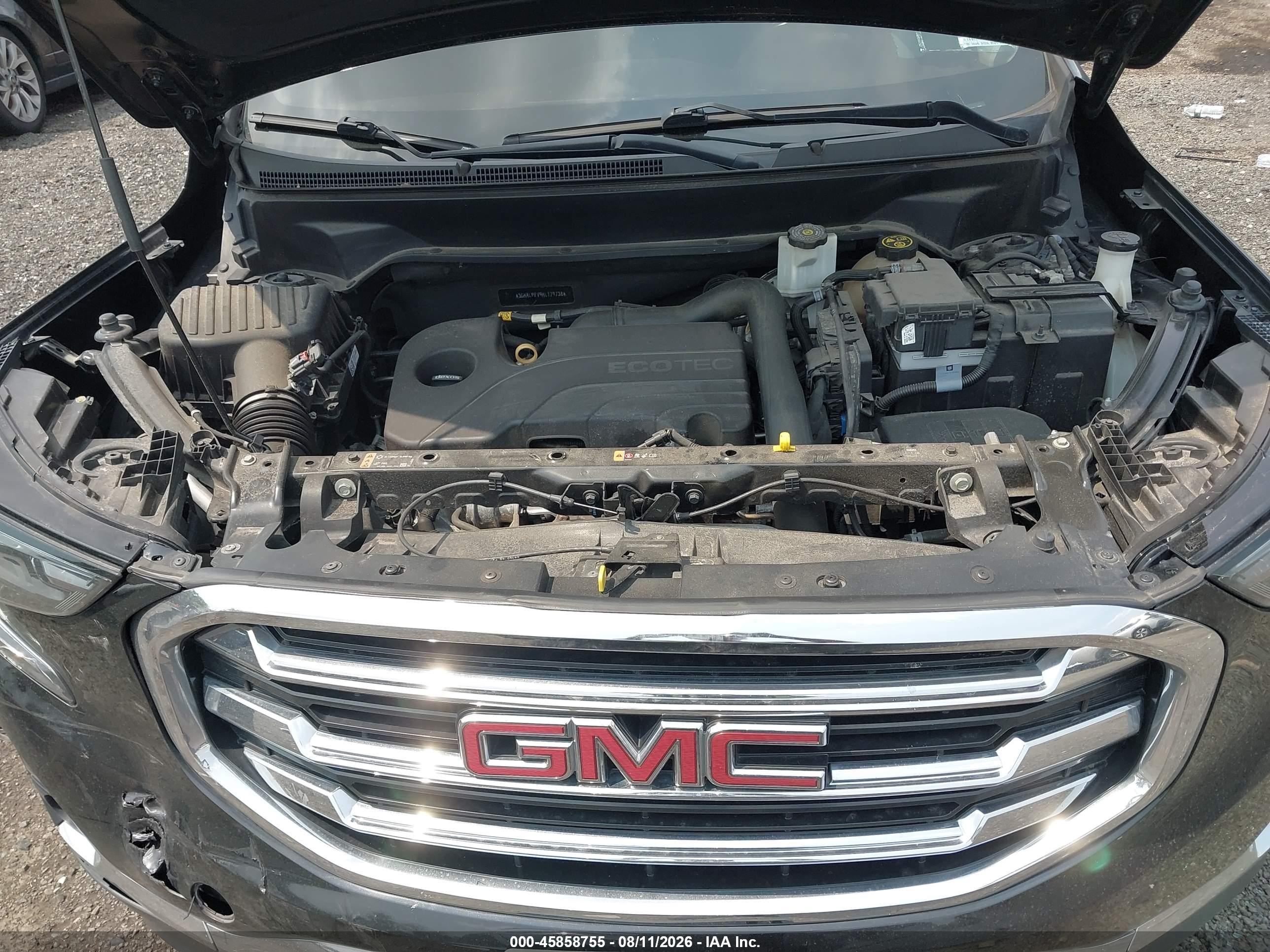 2019 Gmc Terrain Slt Black vin: 3GKALPEV9KL179738