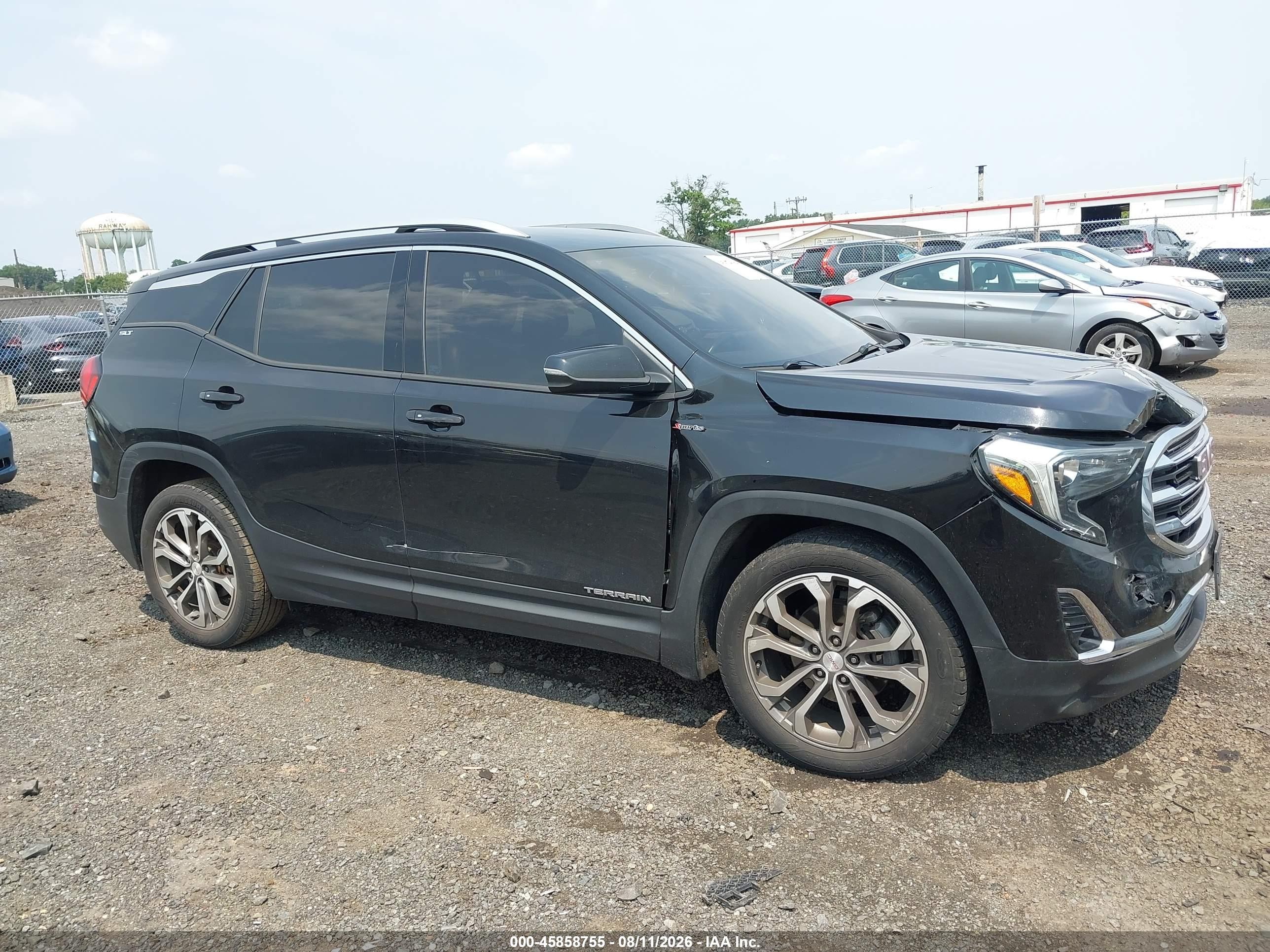 2019 Gmc Terrain Slt Black vin: 3GKALPEV9KL179738
