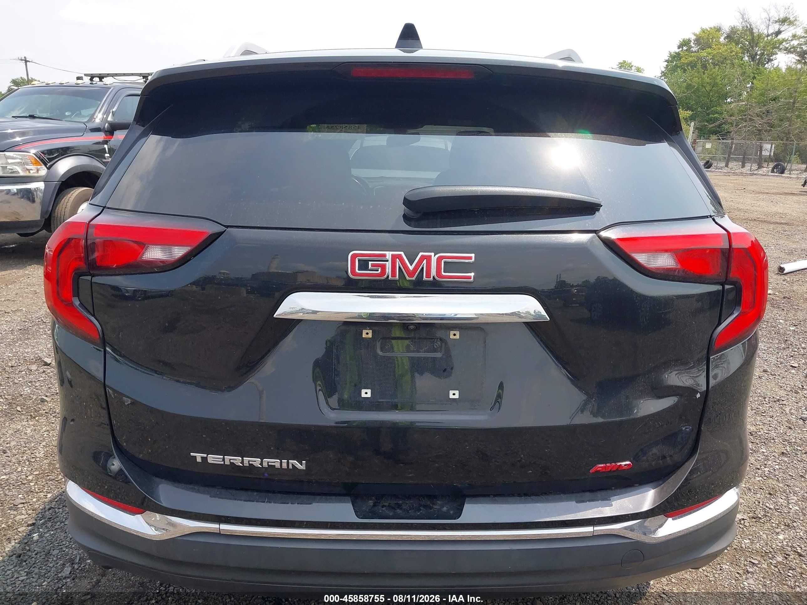 2019 Gmc Terrain Slt Black vin: 3GKALPEV9KL179738