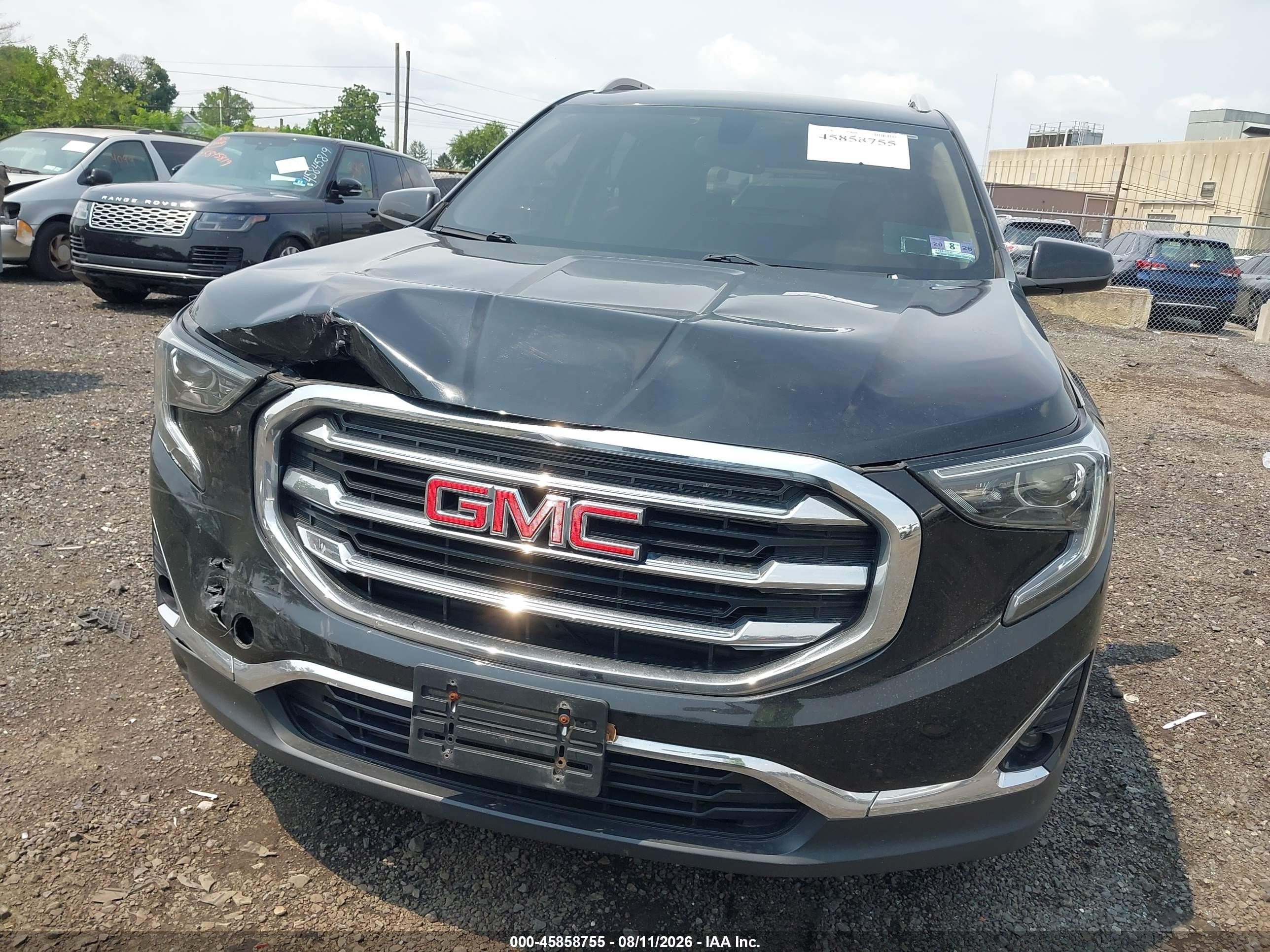 2019 Gmc Terrain Slt Black vin: 3GKALPEV9KL179738