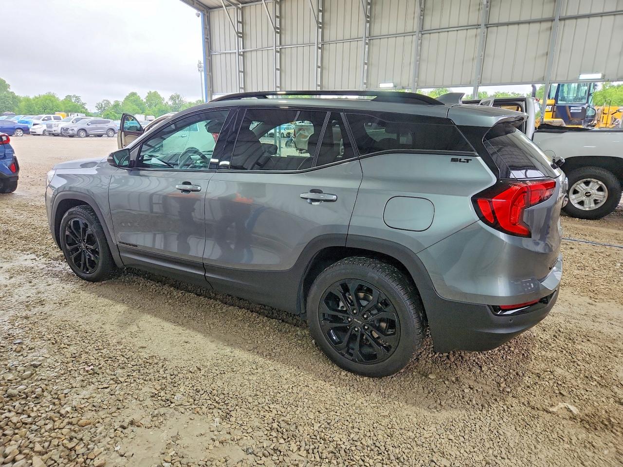 2021 Gmc Terrain Slt Серый vin: 3GKALPEV9ML301002