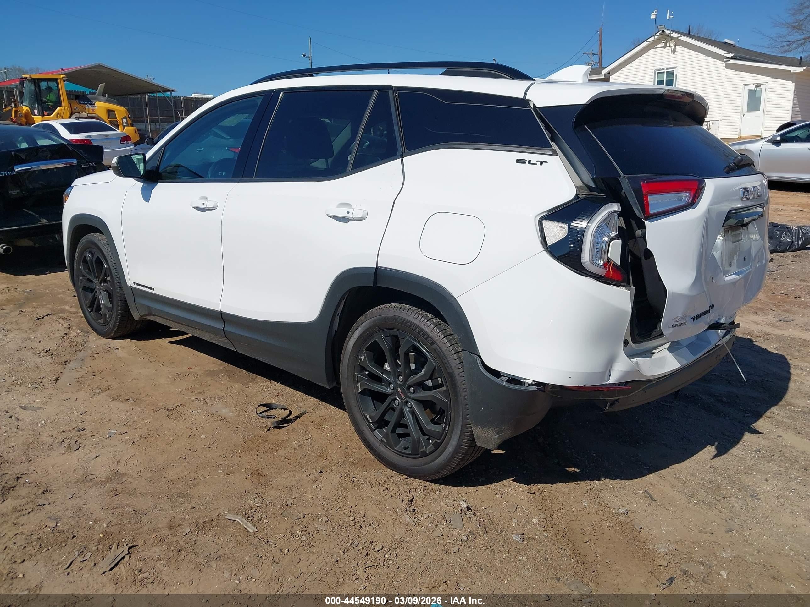 2022 Gmc Terrain Fwd Slt White vin: 3GKALPEV9NL238209