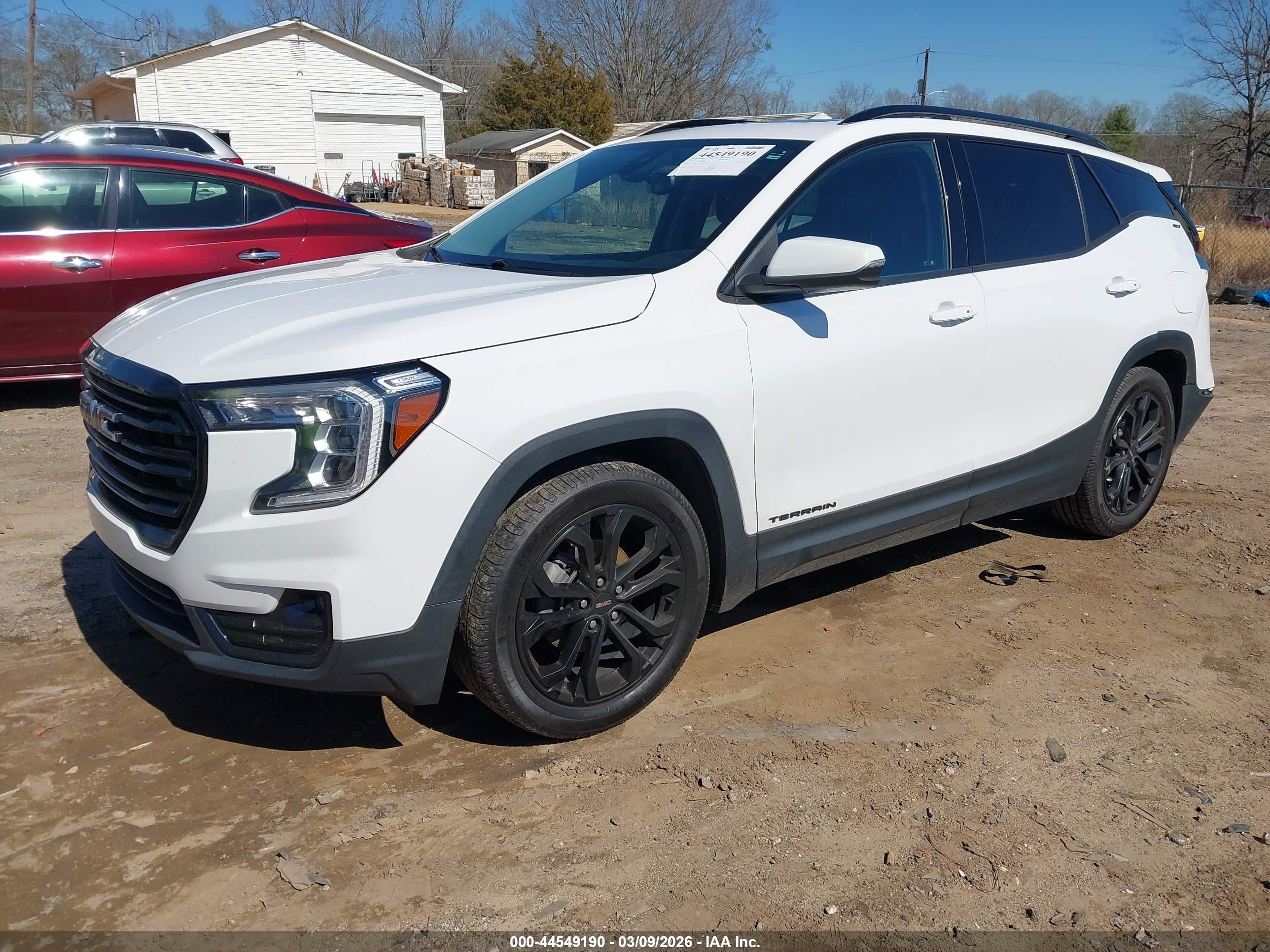 2022 Gmc Terrain Fwd Slt White vin: 3GKALPEV9NL238209