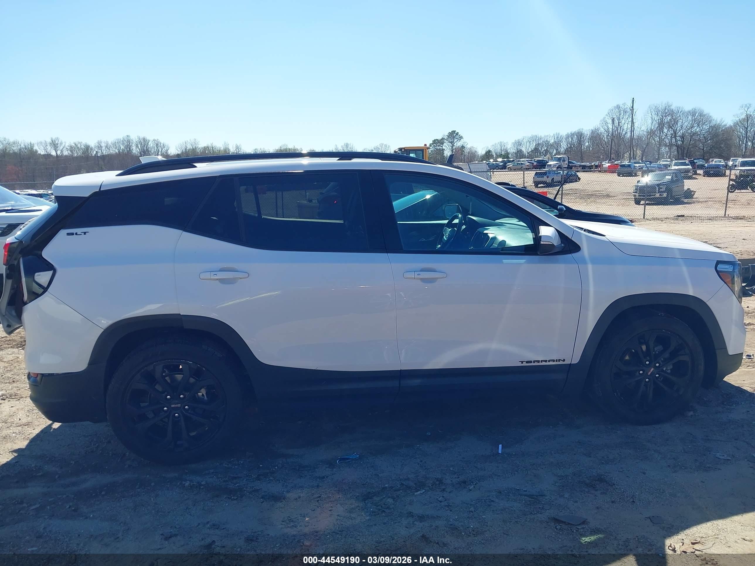 2022 Gmc Terrain Fwd Slt White vin: 3GKALPEV9NL238209
