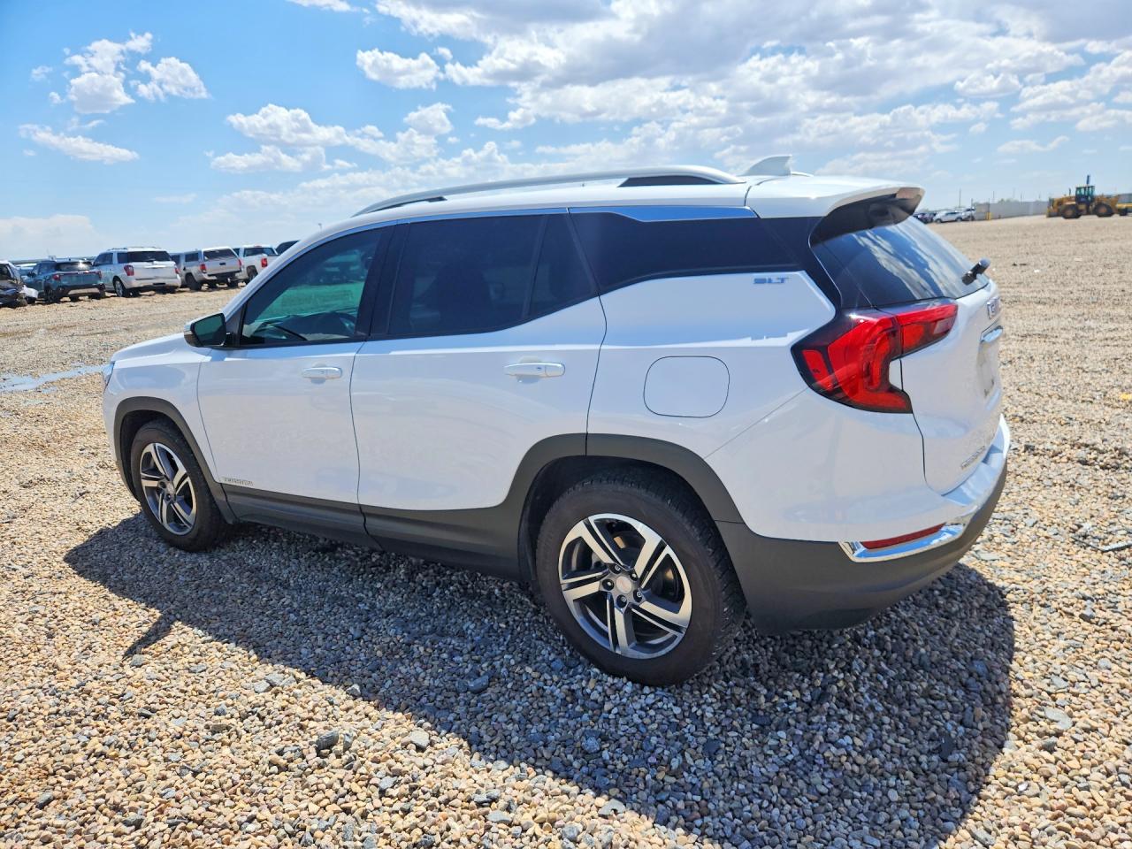 2021 Gmc Terrain Slt Белый vin: 3GKALPEVXML314230