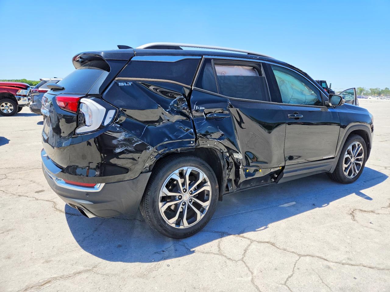 2019 Gmc Terrain Slt Black vin: 3GKALPEX0KL307625