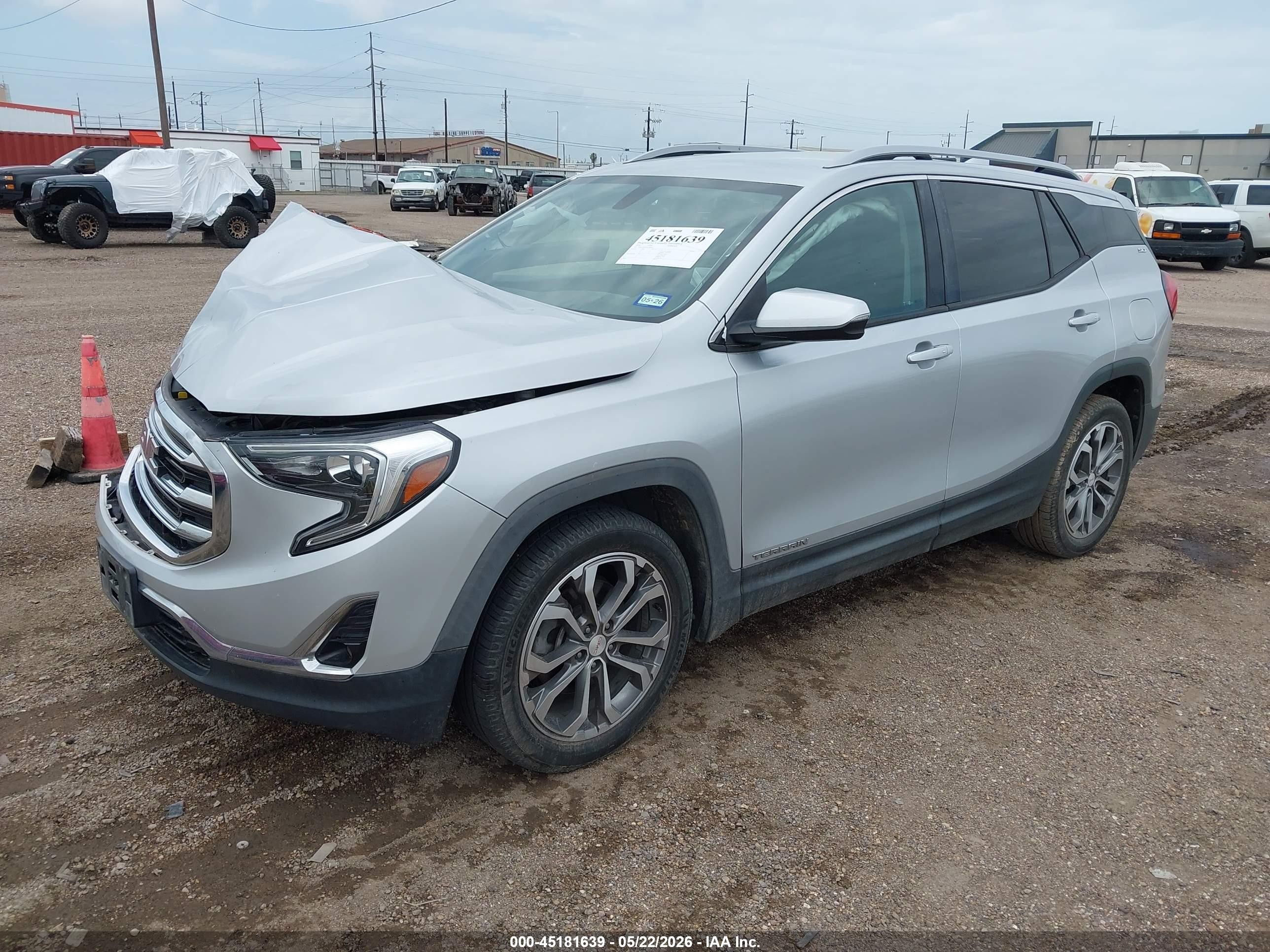 2018 Gmc Terrain Slt Silver vin: 3GKALPEX6JL260583