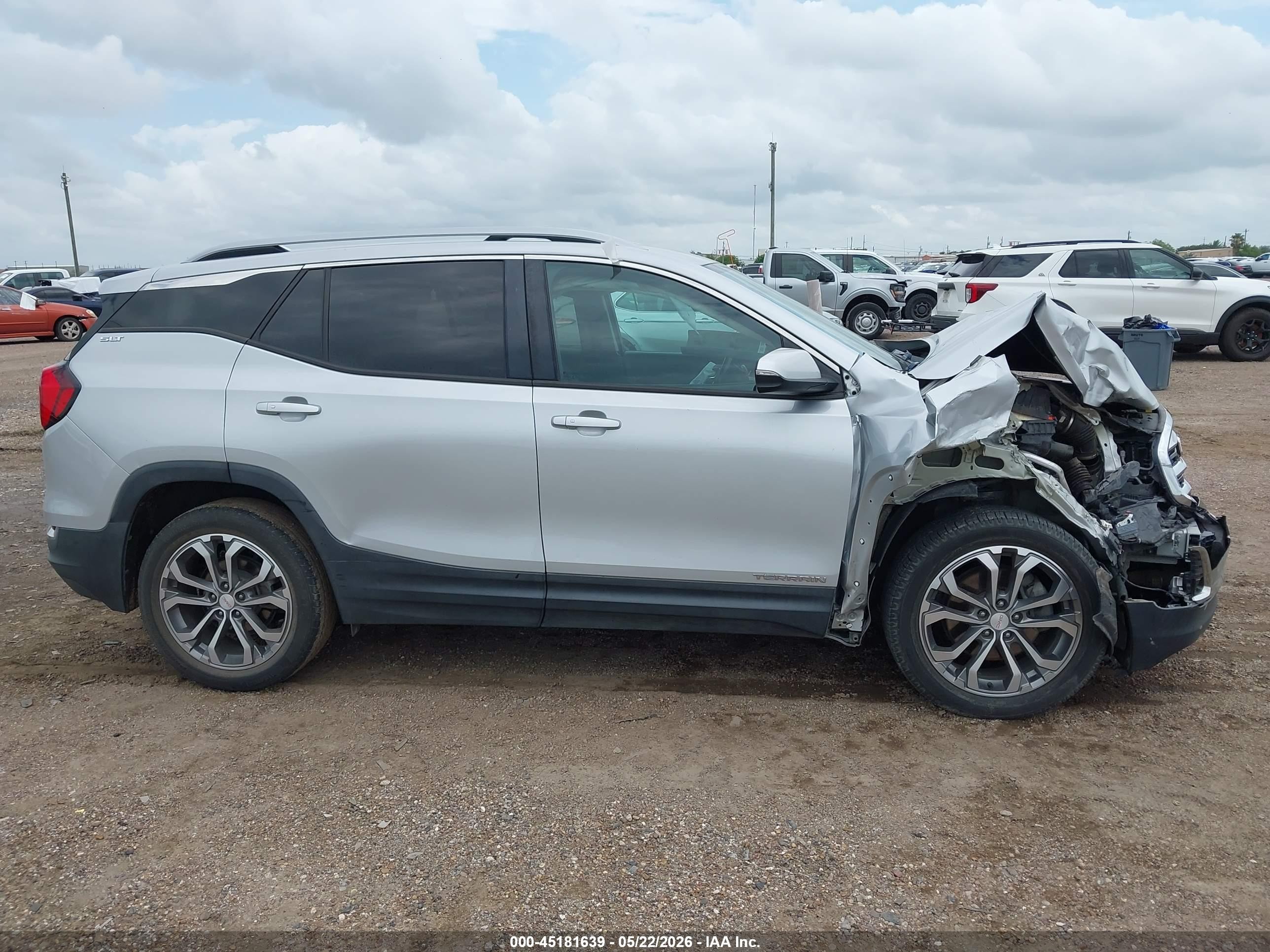 2018 Gmc Terrain Slt Silver vin: 3GKALPEX6JL260583