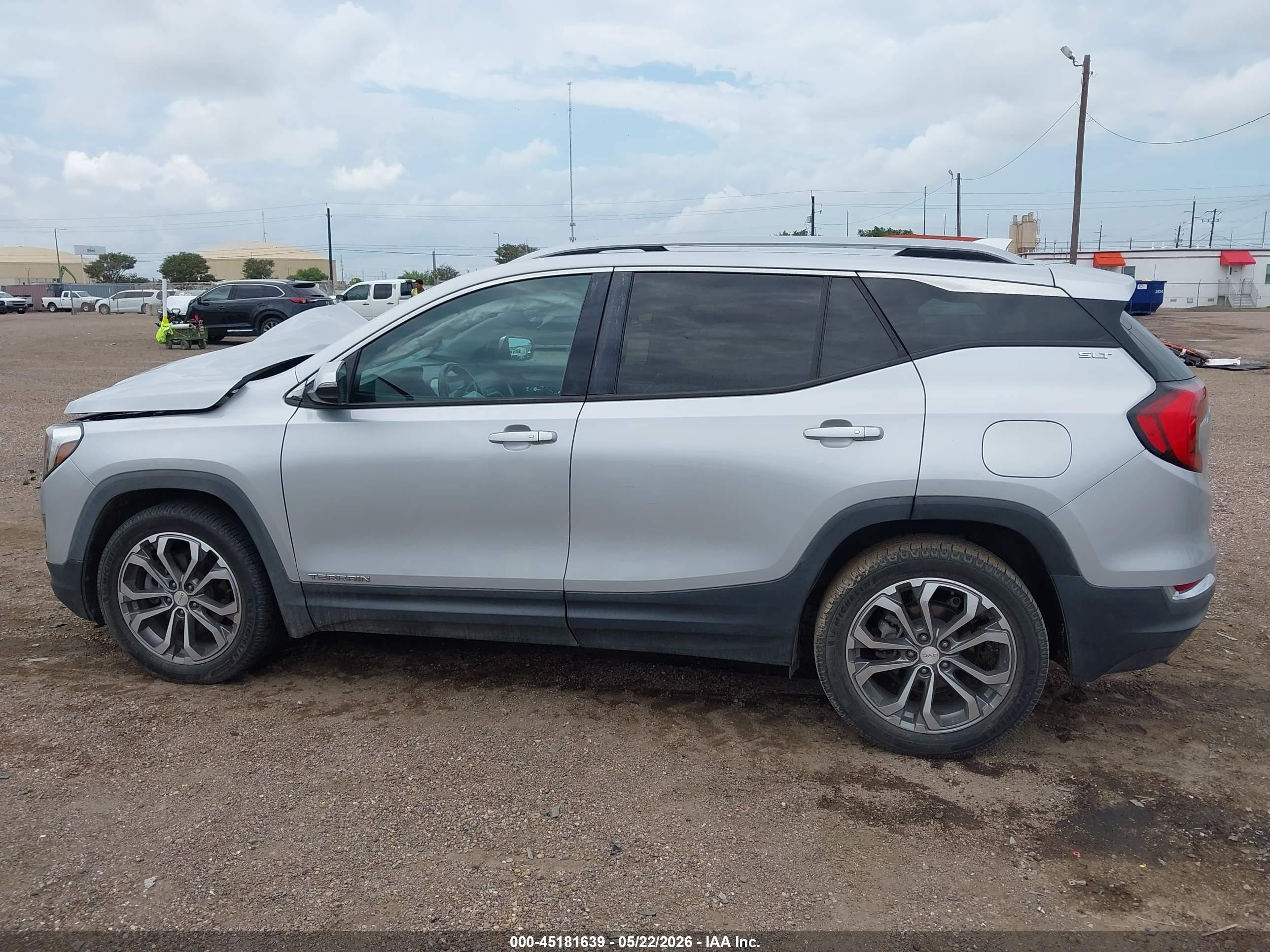 2018 Gmc Terrain Slt Silver vin: 3GKALPEX6JL260583