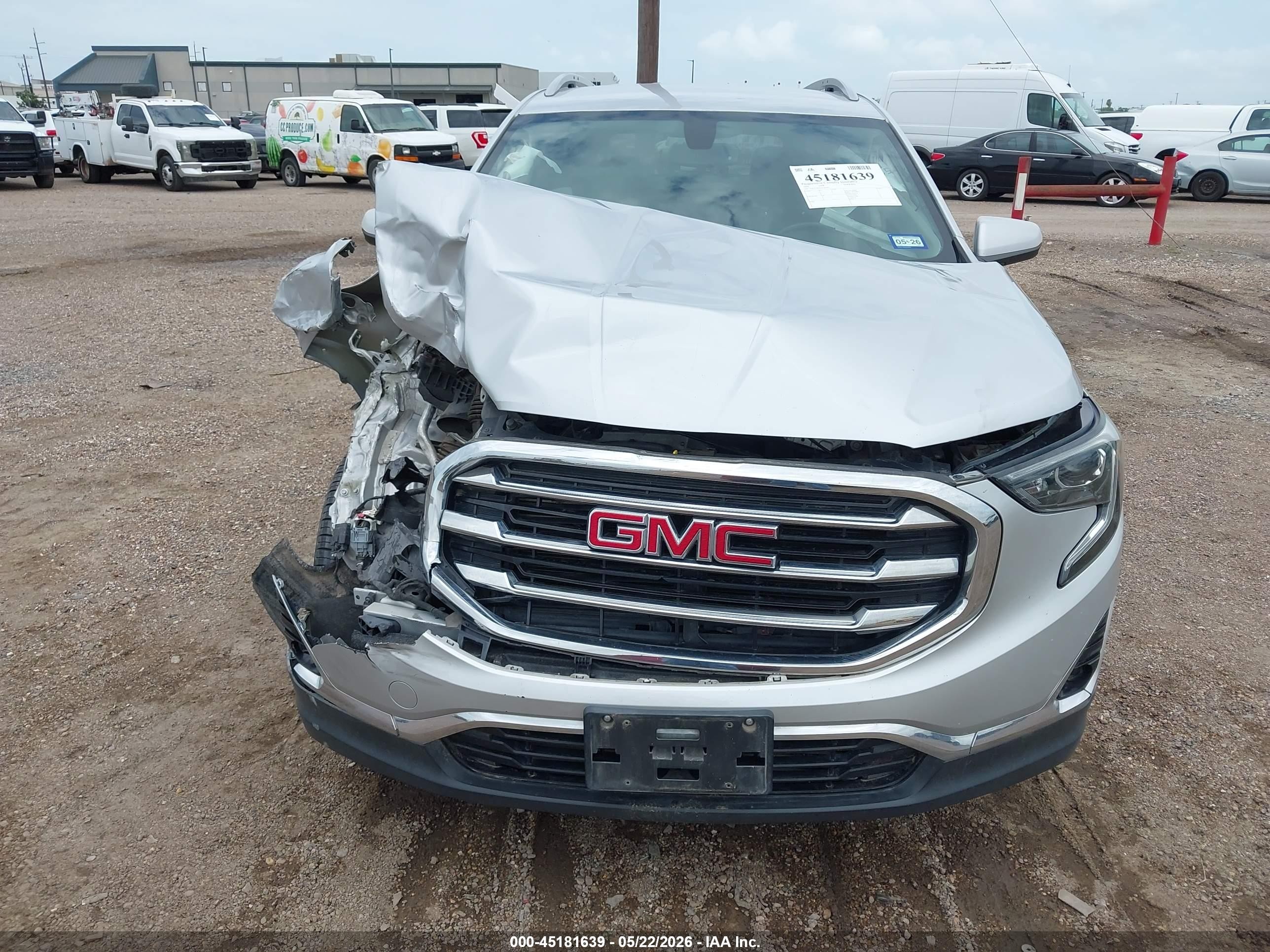 2018 Gmc Terrain Slt Silver vin: 3GKALPEX6JL260583
