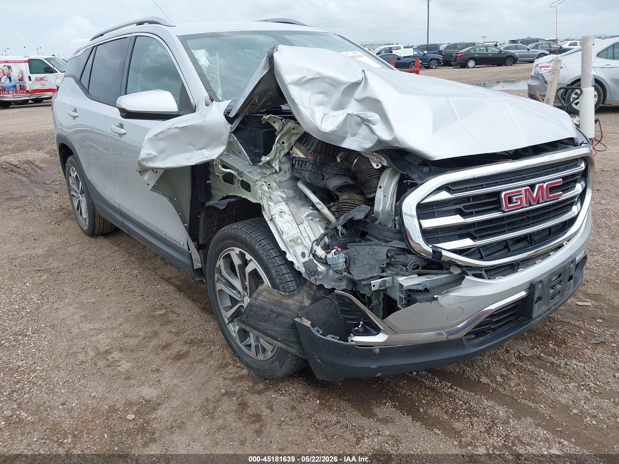 2018 Gmc Terrain Slt Silver vin: 3GKALPEX6JL260583
