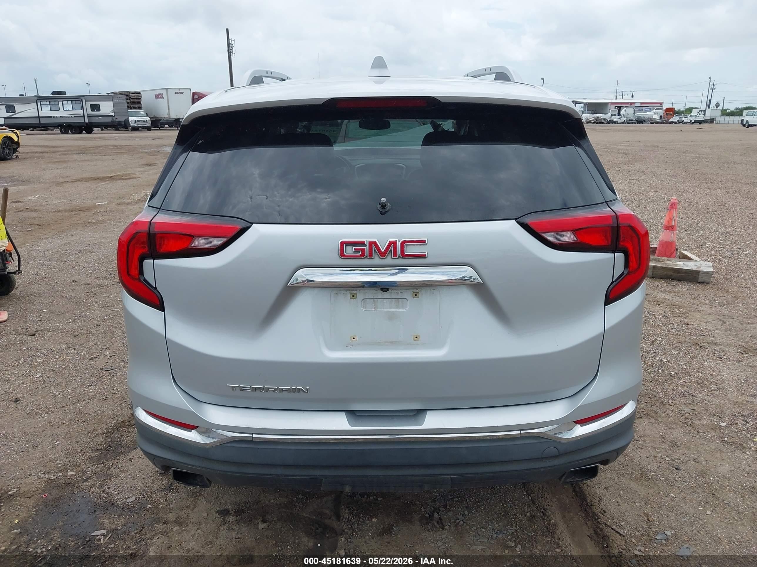 2018 Gmc Terrain Slt Silver vin: 3GKALPEX6JL260583