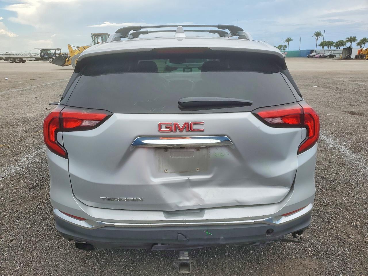 2018 Gmc Terrain Slt Silver vin: 3GKALPEX6JL284639