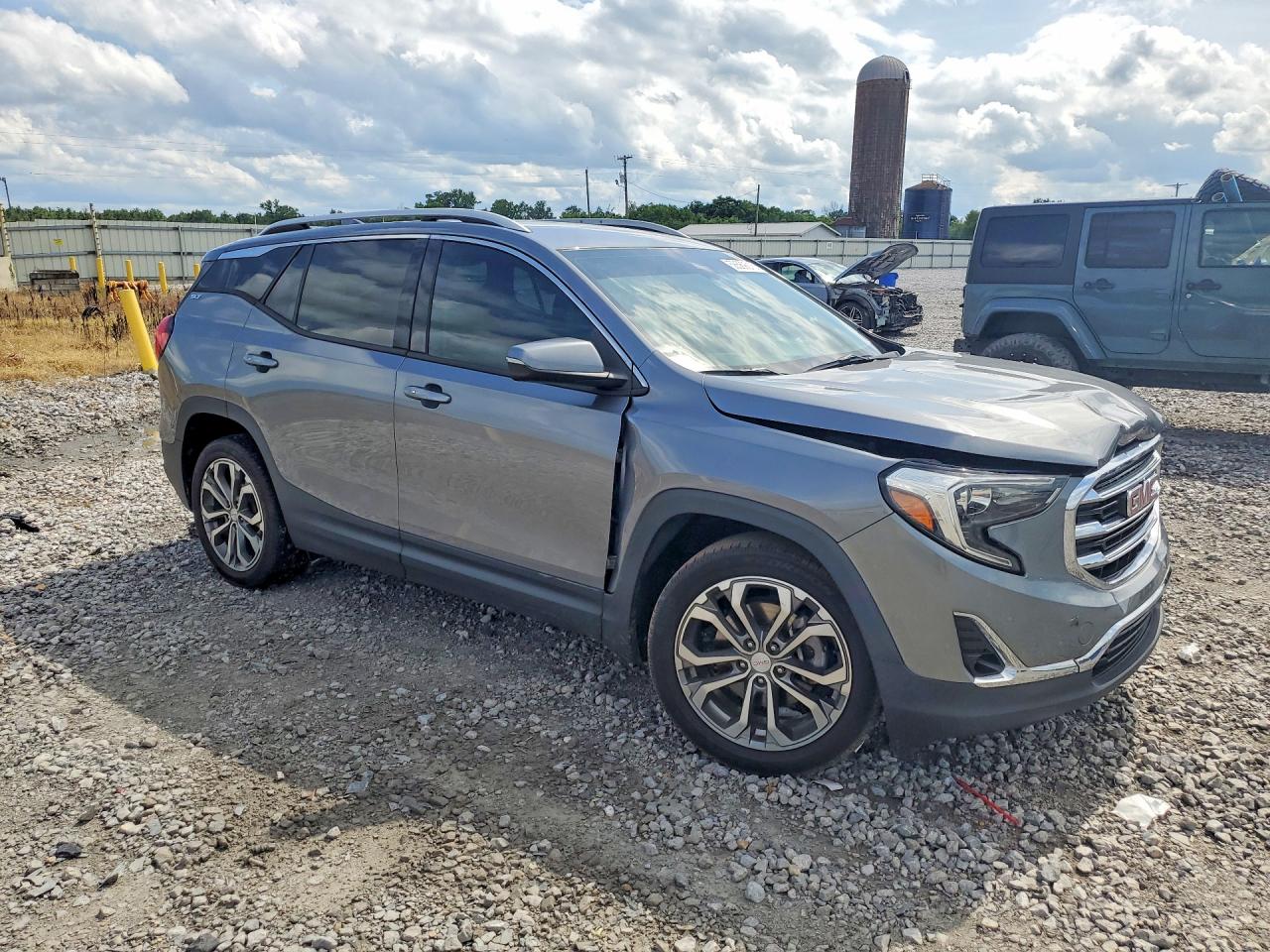 2019 Gmc Terrain Slt Charcoal vin: 3GKALPEX6KL258978