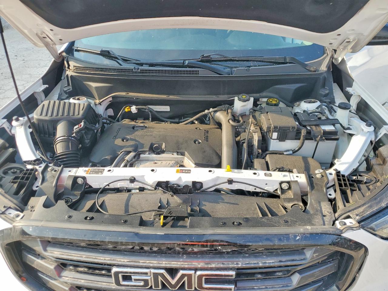 2020 Gmc Terrain Slt White vin: 3GKALPEXXLL190220