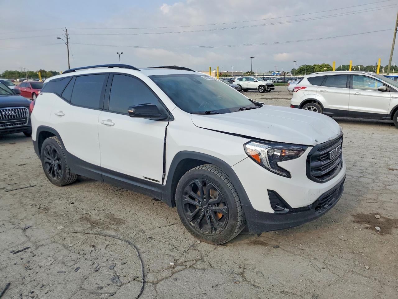 2020 Gmc Terrain Slt White vin: 3GKALPEXXLL190220