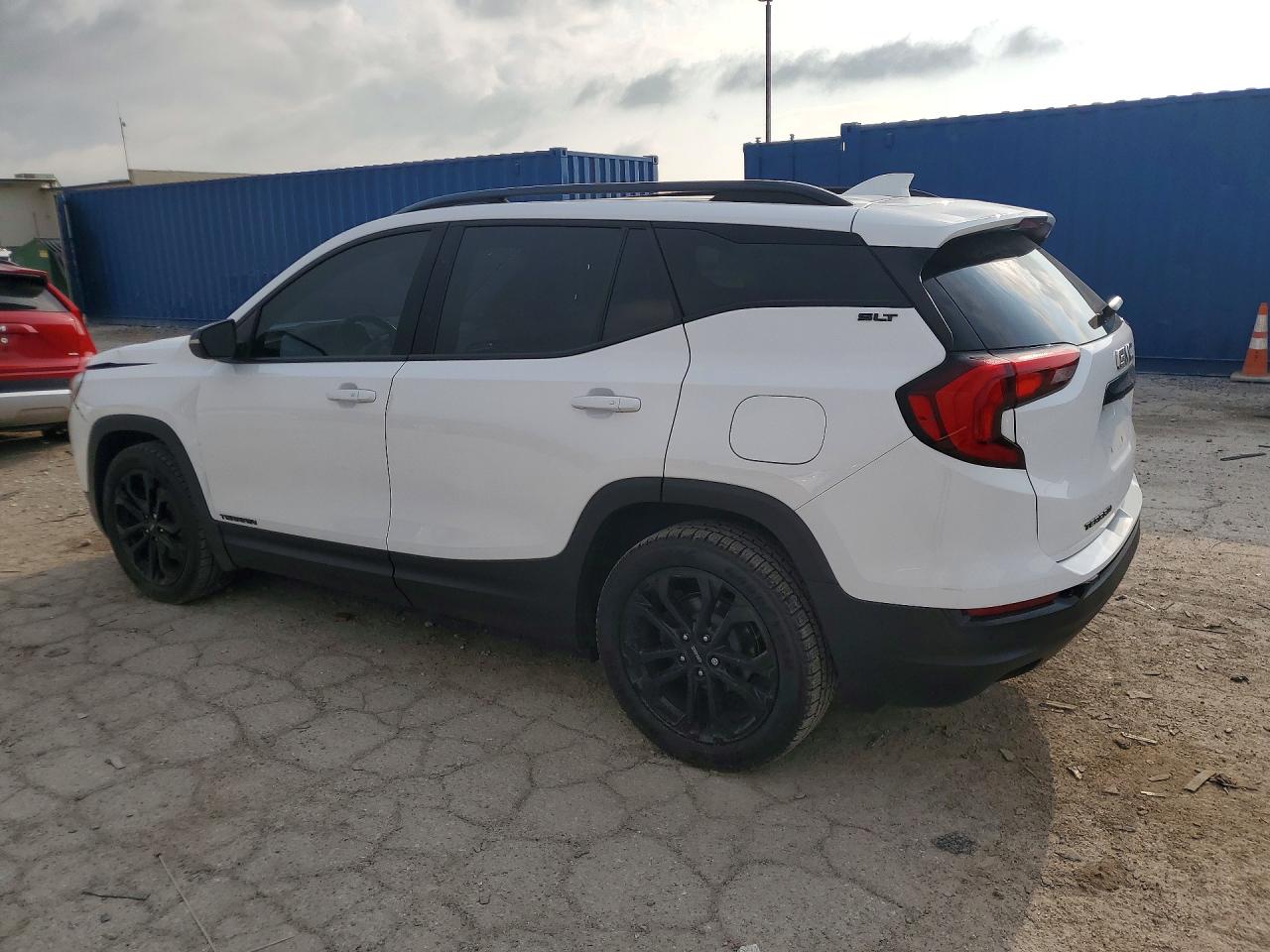 2020 Gmc Terrain Slt White vin: 3GKALPEXXLL190220