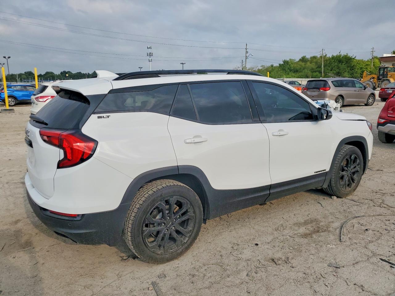 2020 Gmc Terrain Slt White vin: 3GKALPEXXLL190220