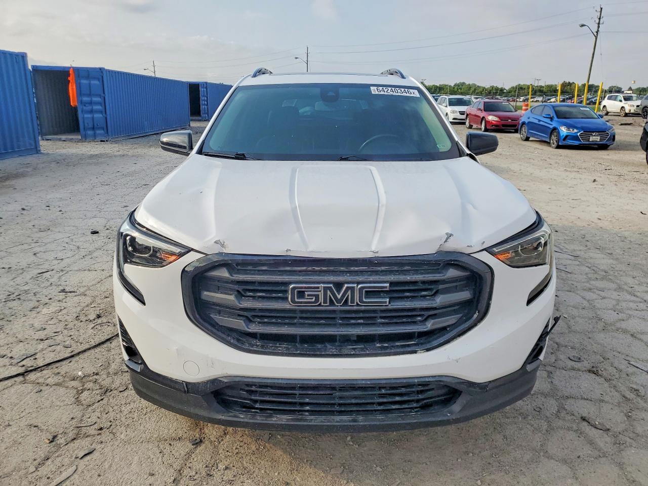 2020 Gmc Terrain Slt White vin: 3GKALPEXXLL190220